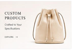 Custom leather products