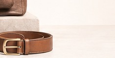 Leather belts