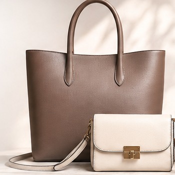 Unbranded leather tote